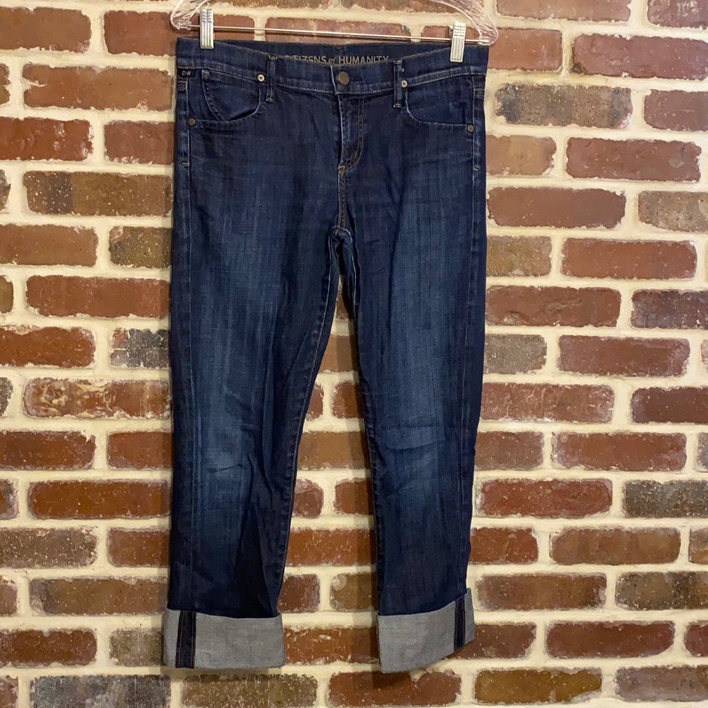Citizens of Humanity Dani crop straight leg jeans